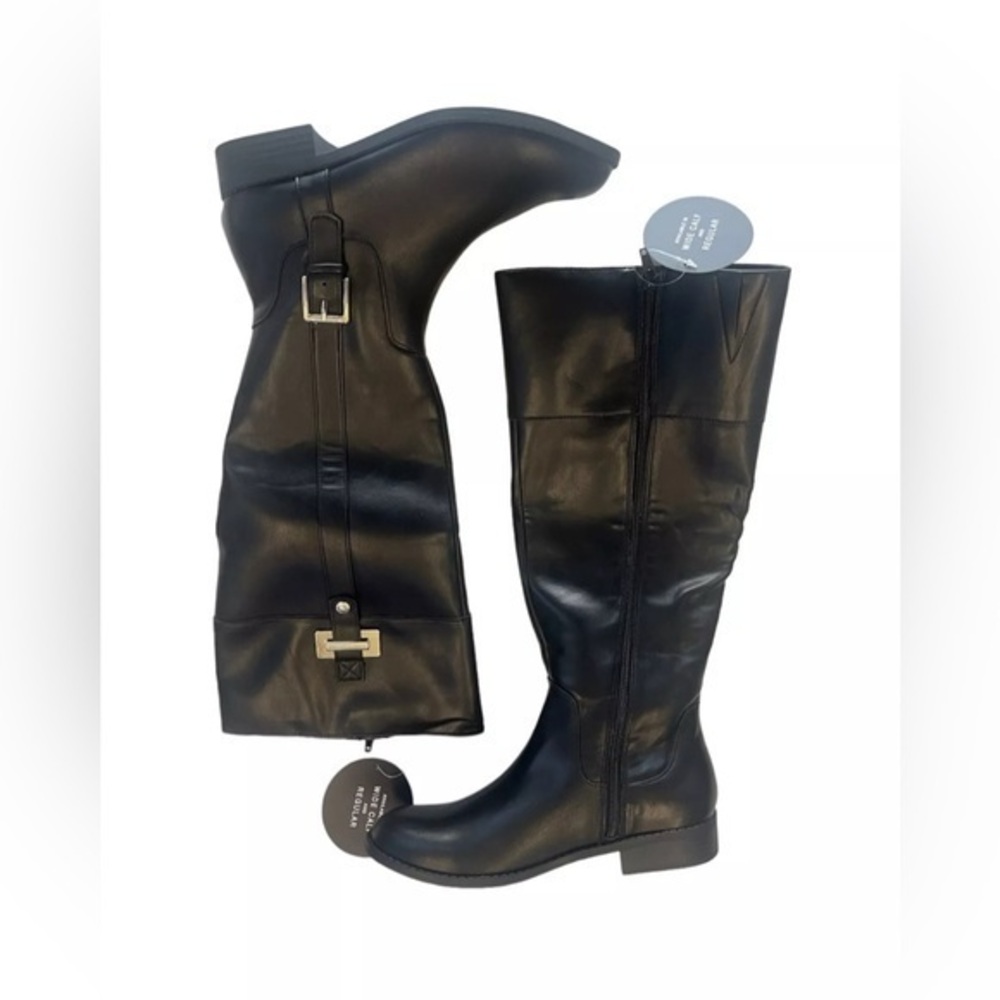 KAREN SCOTT Deliee2 Riding Boots Women's Micro Side Zipper